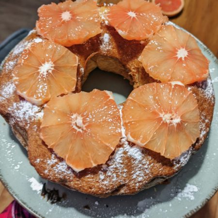 Quick and Easy Grapefruit Cake/Bread