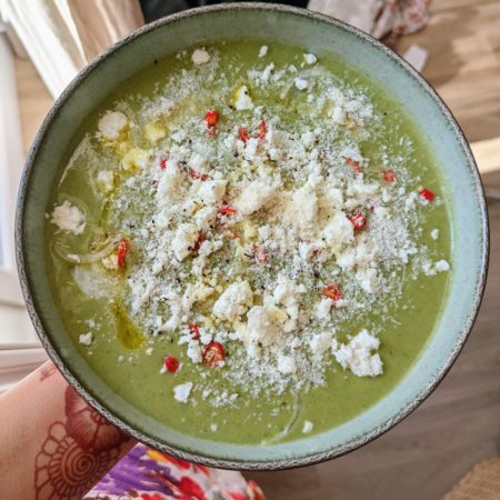 Easy Zucchini Gazpacho : Two different ways
