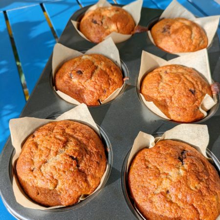 Moist and Easy Banana muffins recipe
