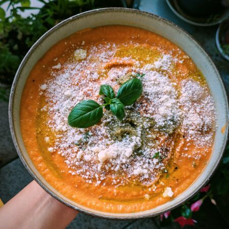 Sweet Potato Gazpacho