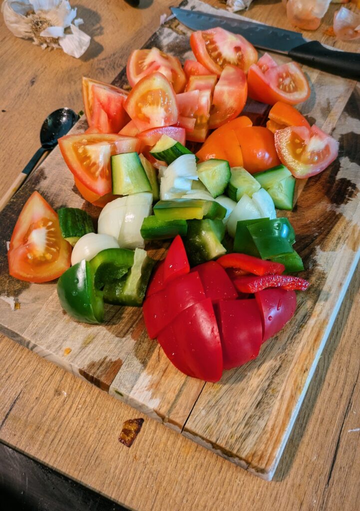 Sweet Potato Gazpacho, gazpacho recipe ideas, best gazpacho ideas, refreshing recipe with sweet potato, summer sweet potato recipe, saru's diary, saru's not so secret diary, sweet potato summer recipe, summer recipe ideas.