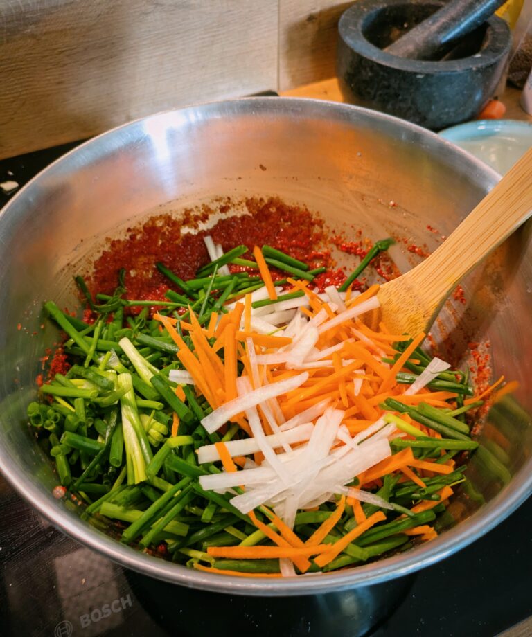My Go-To Kimchi Recipe – Simple, Flavorful, Adapted for Everyday Cooking, kimchi, kimchi recipe, fermented food, fermenting recipe, saru's diary, saru's not so secret diary