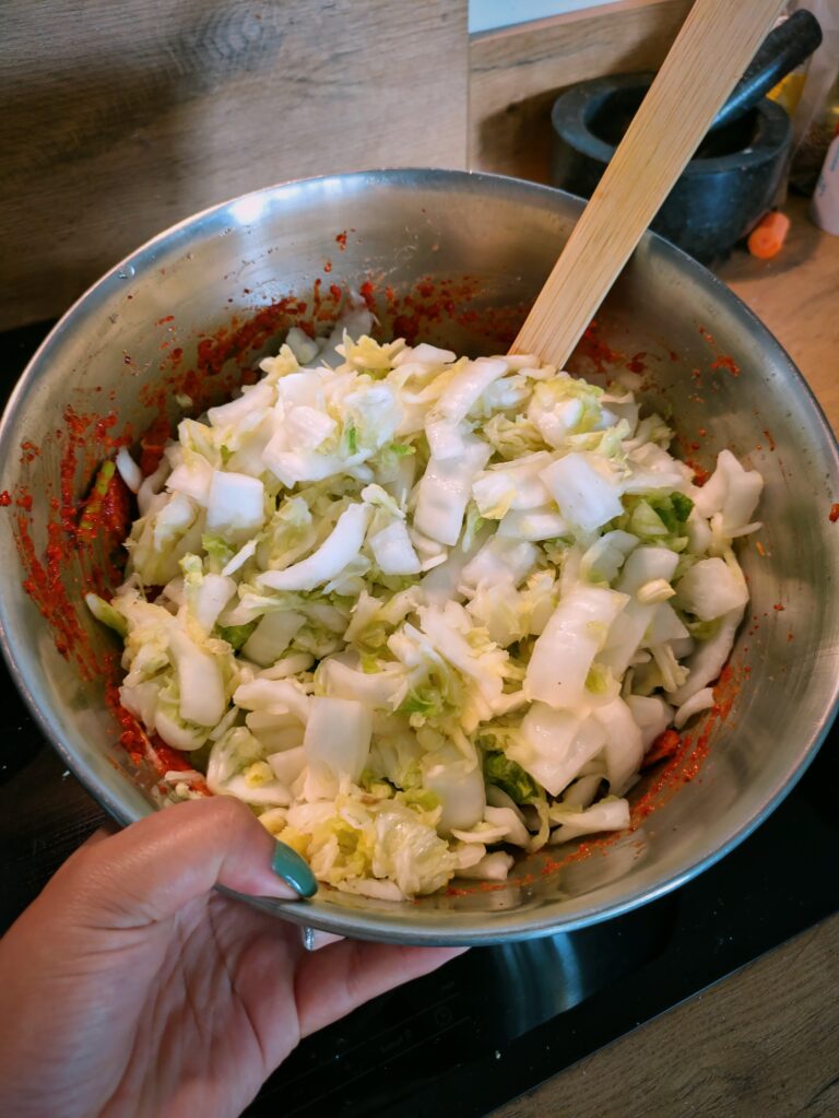 My Go-To Kimchi Recipe – Simple, Flavorful, Adapted for Everyday Cooking, kimchi, kimchi recipe, fermented food, fermenting recipe, saru's diary, saru's not so secret diary, fermented asian recipes, fermented food, fermented pickles, Asian pickles