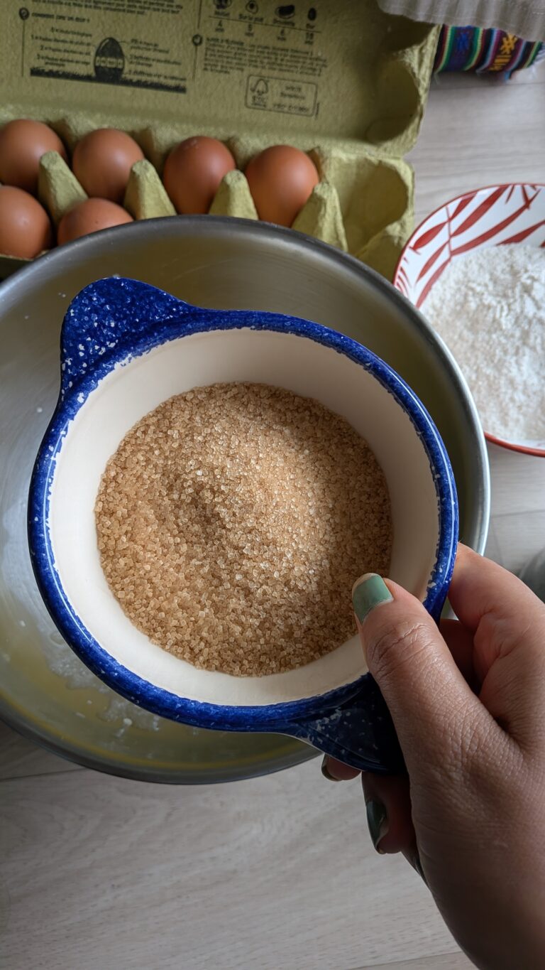 Black Sesame Madeleines with Lime and Almond Flakes,