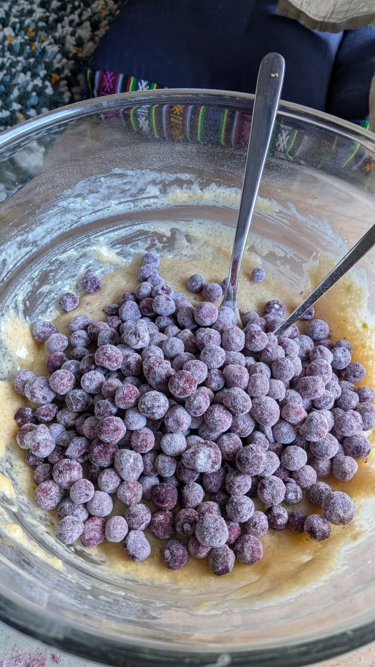 Blueberry Muffins Recipe – Method 1: Made with Oil, Freshly baked blueberry muffins made with oil, golden tops, vibrant bursts of blueberries, soft fluffy texture, muffins cooling on a rack, natural light, home-baked breakfast treat, saru's diary, saru's not so secret diary, easy muffin recipes, muffins, blueberries recipe, food recipes, dessert recipes, baking recipes