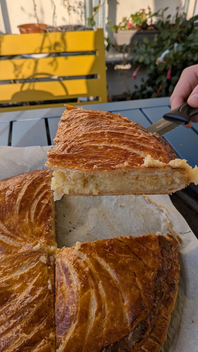 Galette des Rois Frangipane with Crème Pâtissière (Pastry Cream) – French Epiphany Cake