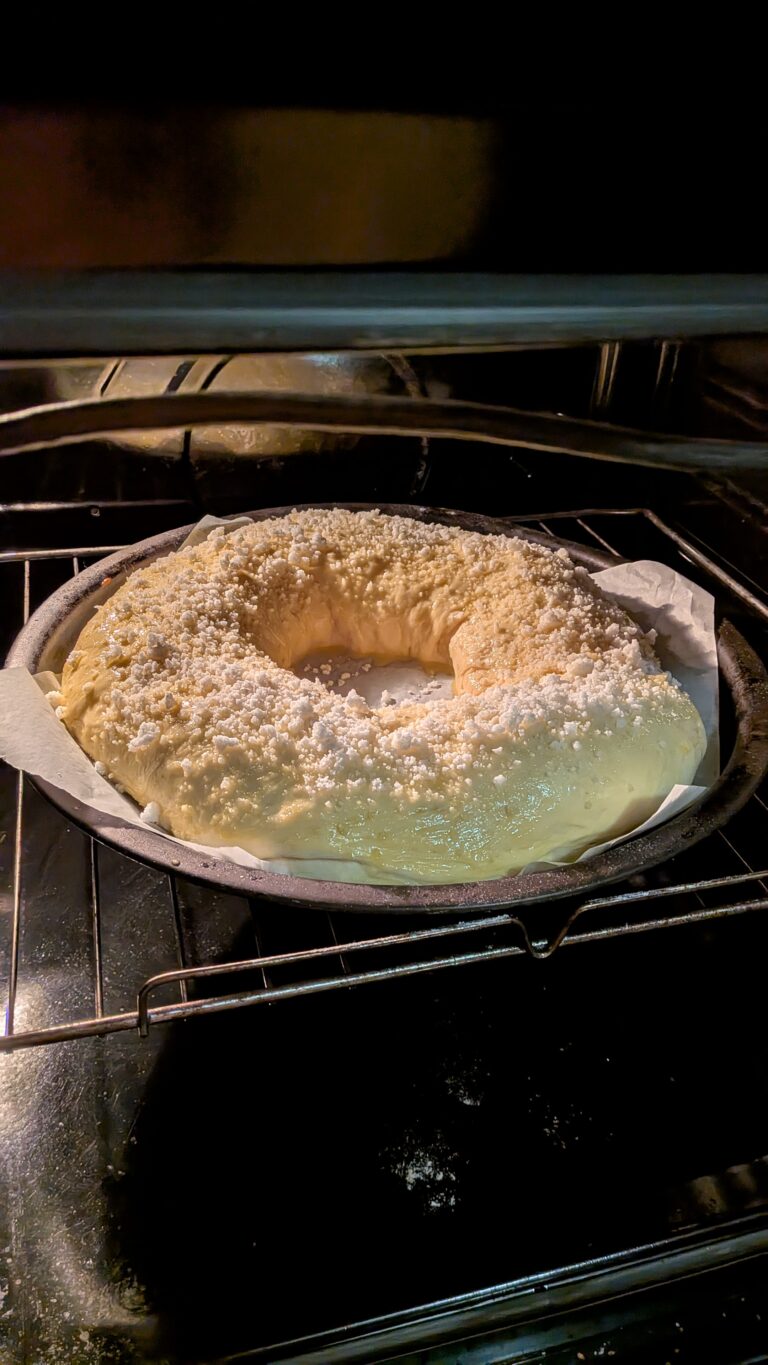 Galette des Rois Briochée (Gâteau des Rois) – French Epiphany Brioche, sauras not so secret diary, brioche des rois recipe, French classic galette des rois recipe, French traditional galette, French traditional brioche, galette, saru's diary, saru's not so secret diary, French recipes , French baking, baking recipes, French desserts, classic French dessert