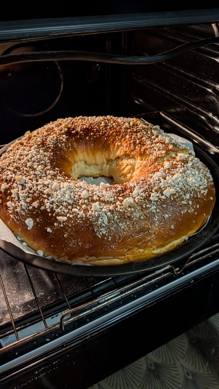 Galette des Rois Briochée (Gâteau des Rois) – French Epiphany Brioche, sauras not so secret diary, brioche des rois recipe, French classic galette des rois recipe, French traditional galette, French traditional brioche, galette, saru's diary, saru's not so secret diary, French recipes , French baking, baking recipes, French desserts, classic French dessert