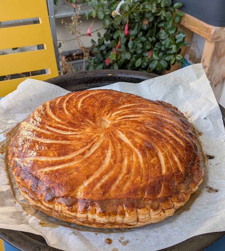 Galette des Rois Frangipane with Crème Pâtissière (Pastry Cream) – French Epiphany Cake